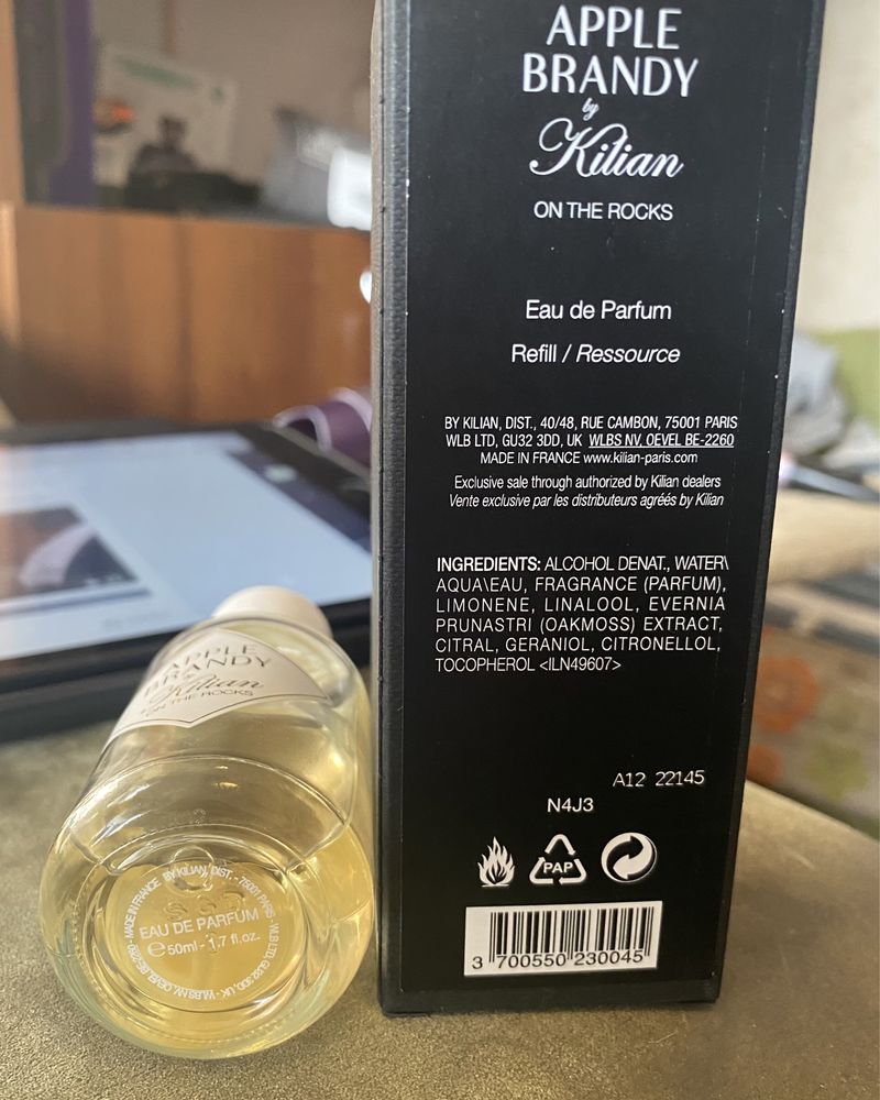 Kilian Apple Brandy On The Rocks мой антидепрессант, распив ОРИГИНАЛ!