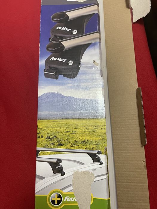 Barras tejadilho aluminio -marca Feuvert *** NOVO PRECO****