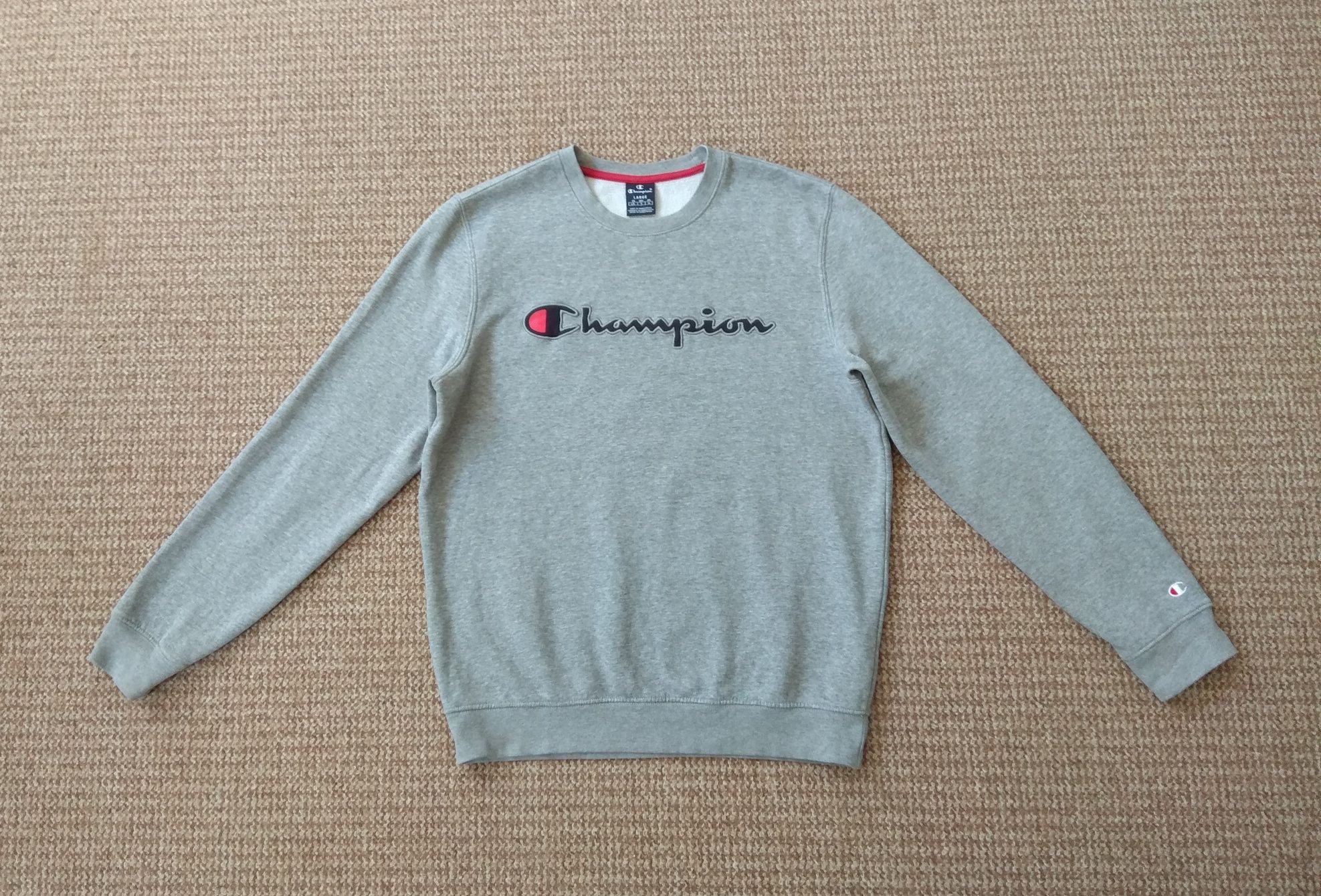CHAMPION свитшот кофта ОРИГИНАЛ L серая