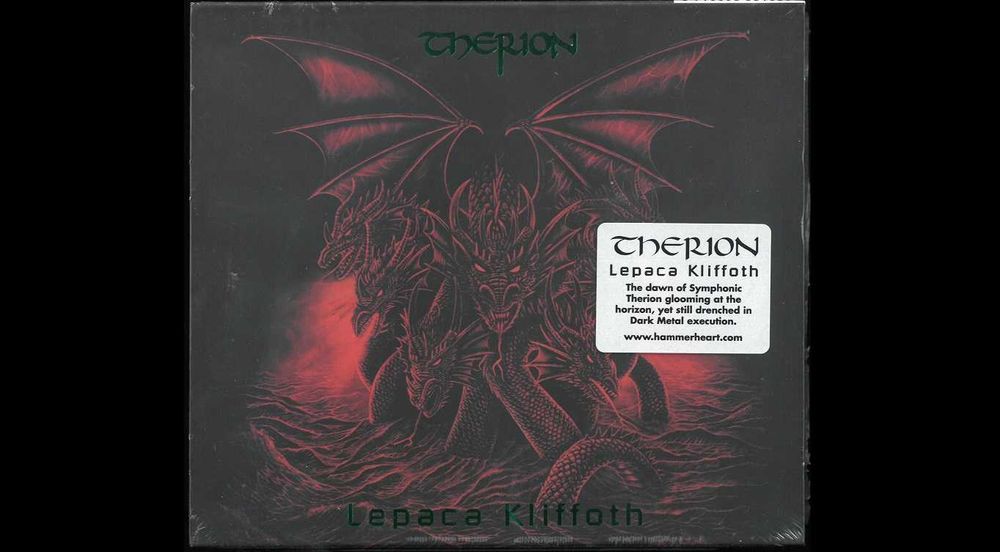 Therion – Lepaca Kliffoth. Płyta CD. Nowa