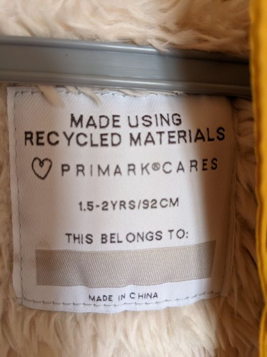 Куртка парка, курточка Primark 1 - 2 роки, розмір 92