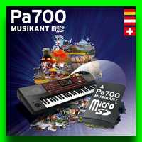 KORG PA700 Pakiet MUSIKANT style + brzmienia / karta SD / Sklep