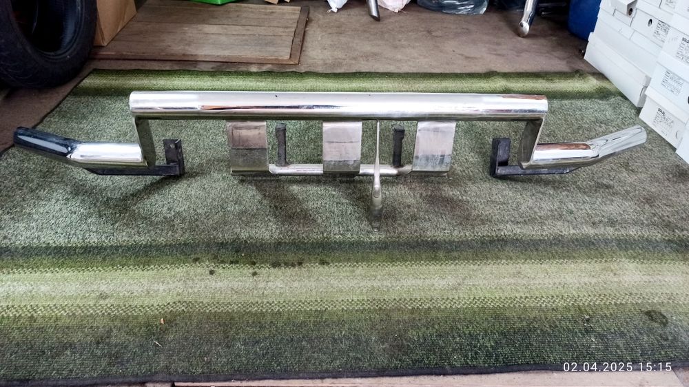 Зашита на бампера и двери.Нержавка,отпалирована.(на HOVER)