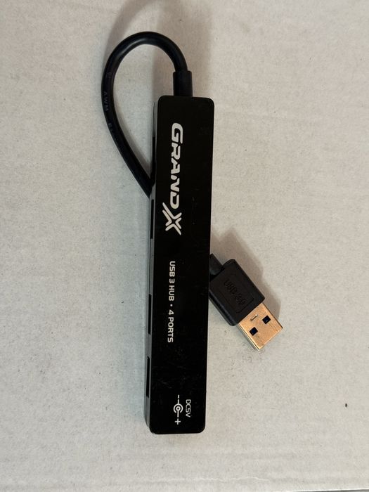 USB-A хаб Grand-X Travel (GH-408)