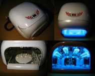 Lampa UV Cosmo TR-092 36W z suszarką + stojak do manicure.