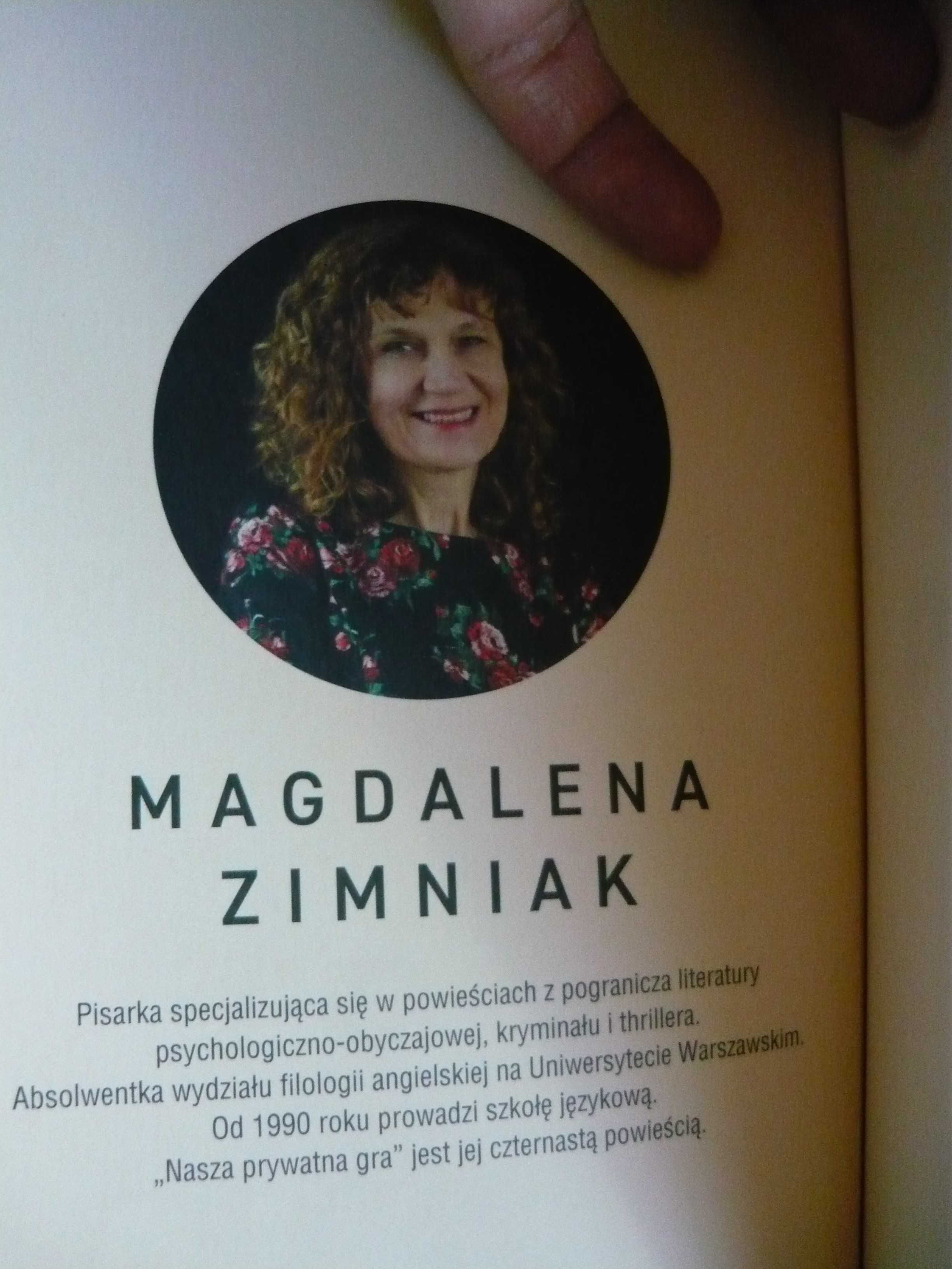 Magdalena Zimniak - Nasza prywatna gra