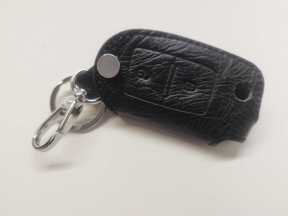 1 Capa proteção de chave/Comando Vw Volkswagen ou Ford em pele genuína