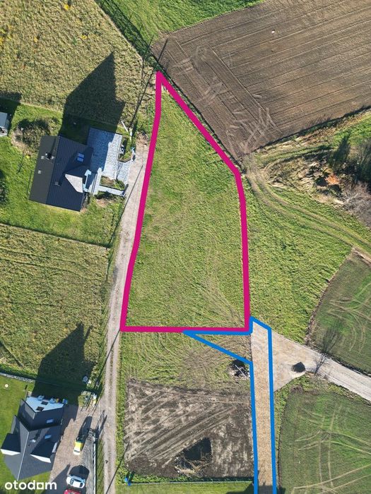 Działka budowlana 1143 m2 | WZ | Media w drodze | Bez prowizji