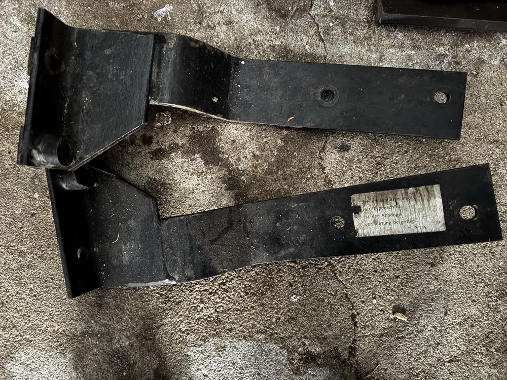 Sistema de reboque completo de fixacao Mercedes 190