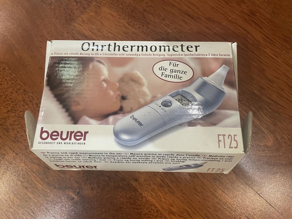 Термометр для виміру температури у вусі Beurer FT 25
