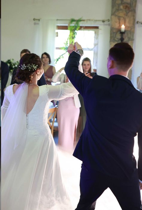 Boho suknia ślubna Manhattan literka A