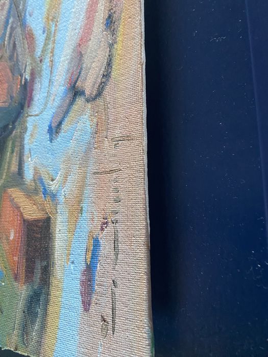 Quadro Casarrubios Óleo sobre Tela