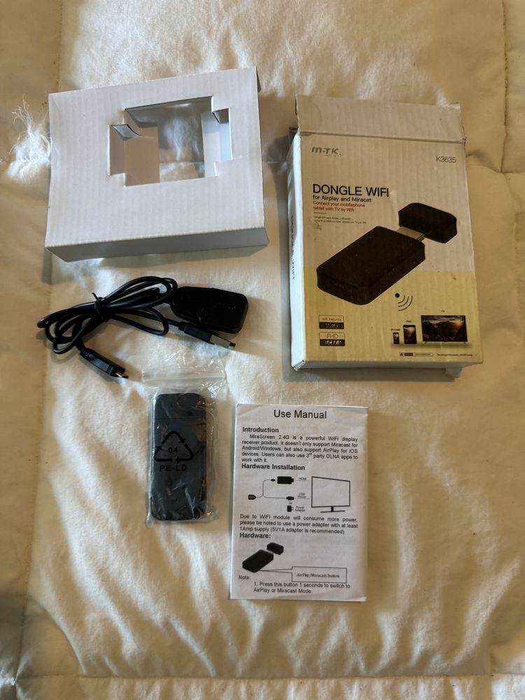 Dongle Wifi para Airplay e Miracast