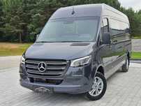 Mercedes-Benz SPRINTER 319CDI Brygadowy Automat Ledy MAX WERSJA SalonPL  Brygadowy 6-os Automat 319CDI Elektr. drzwi Ledy MBUX BLIS Od ręki FV