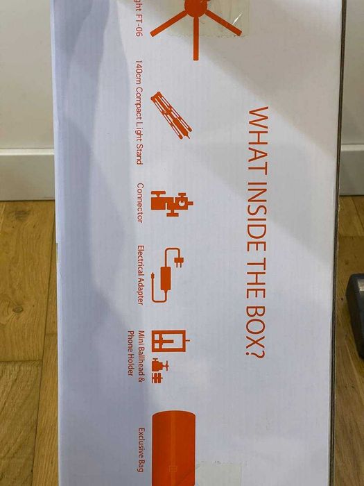 Професійне світло FOSOTO FT-06 лампа для Youtube, Tiktok, відеозйомок