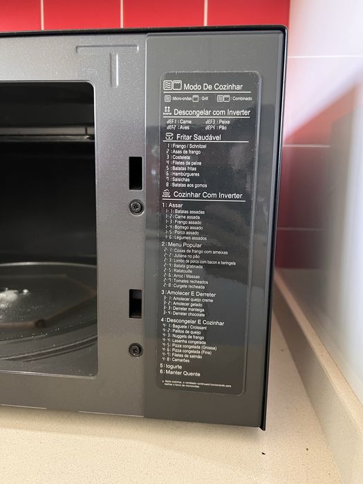 Microondas airfryer LG (top de mercado)