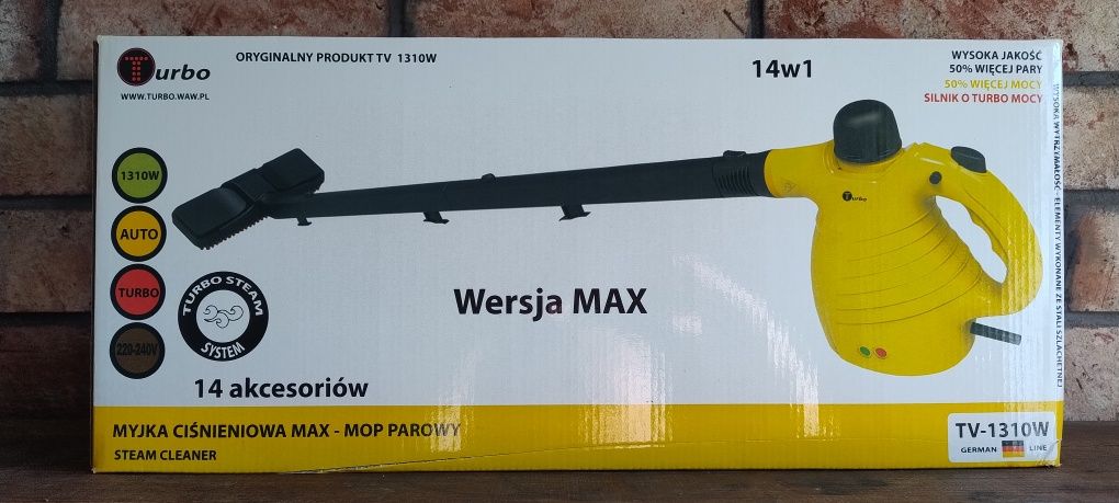 Myjka parowa 14 w jednym