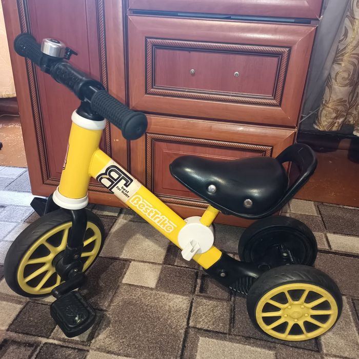 Best Trike дитячий триколісний біговел, велосипед