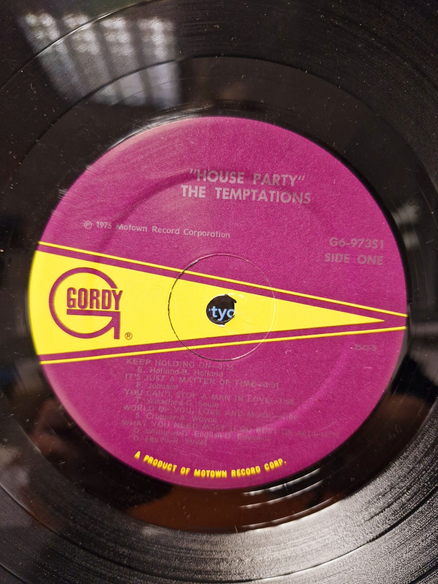 The Temptations – House Party LP Winyl Pierwsze tłoczenie USA 1975