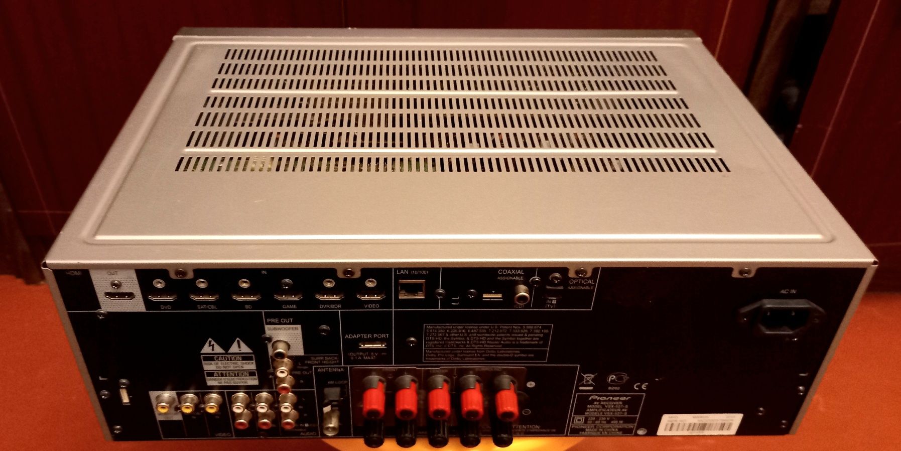 Сетевой АВ-РЕСИВЕР Pioneer VSX-527 5.1×130w Внимание ДЕФЕКТ!!!