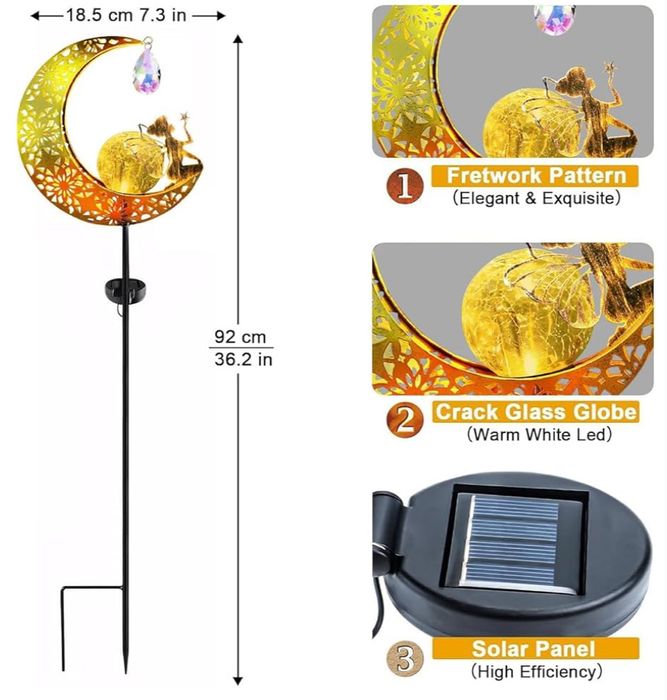 Lampka Solarna Latarenka Solarna Dekoracja Ogrodowa