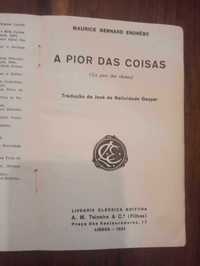 Livro O Pior das Coisas