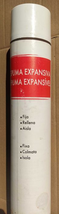 Espuma expansiva poliuretano – multiusos – 750 ml