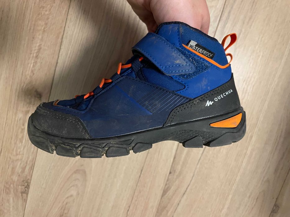 Buty wodoodporne dla dzieci Quechua MH120 trekkingowe jesień zima