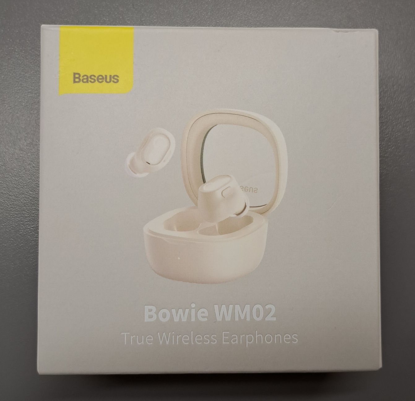 Baseus Bowie WM02 Słuchawki dokanałowe True Wireless (bluetooth)