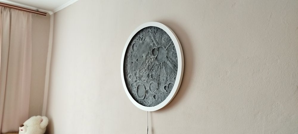 Нічник-панно "Місяць"