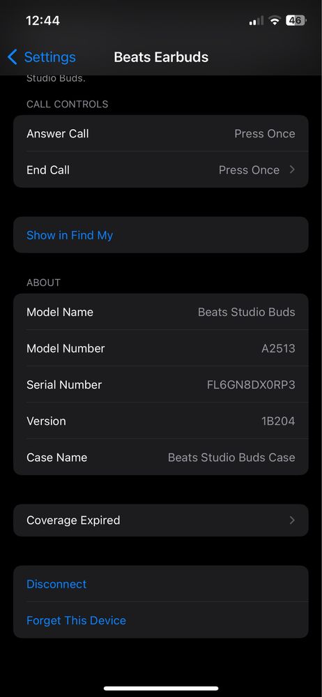 Навушники Beats Studio Buds (Bluetooth, TWS)