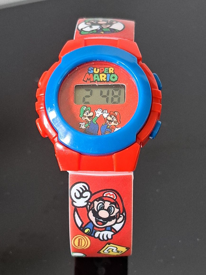 Zegarek dziecięcy elektroniczny Mario Bros  Nintendo,Nintendo,kolekcje