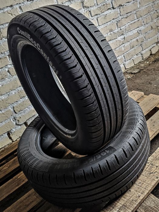 Пара 195/55r16 Continental | 2023 | 8мм | Стан нових | Преміум шини