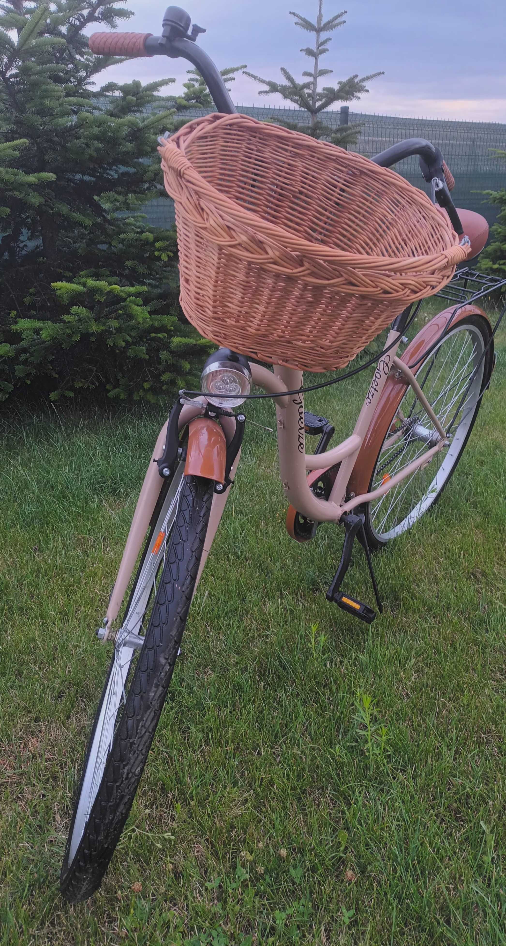 Rower miejski damski Goetze Eco 28 Cappuccino