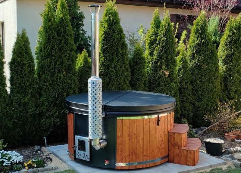 Balie ogrodowe z piecem zewnętrznym. Balia ogrodowa, ruska bania Tanio