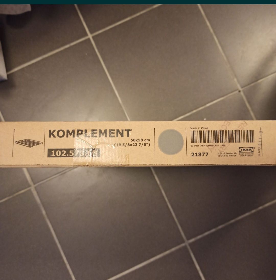 Calceiro IKEA Komplement 50 cm novo