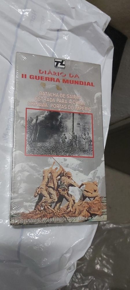 1€- Cada cassete Diário da 2a guerra mundial