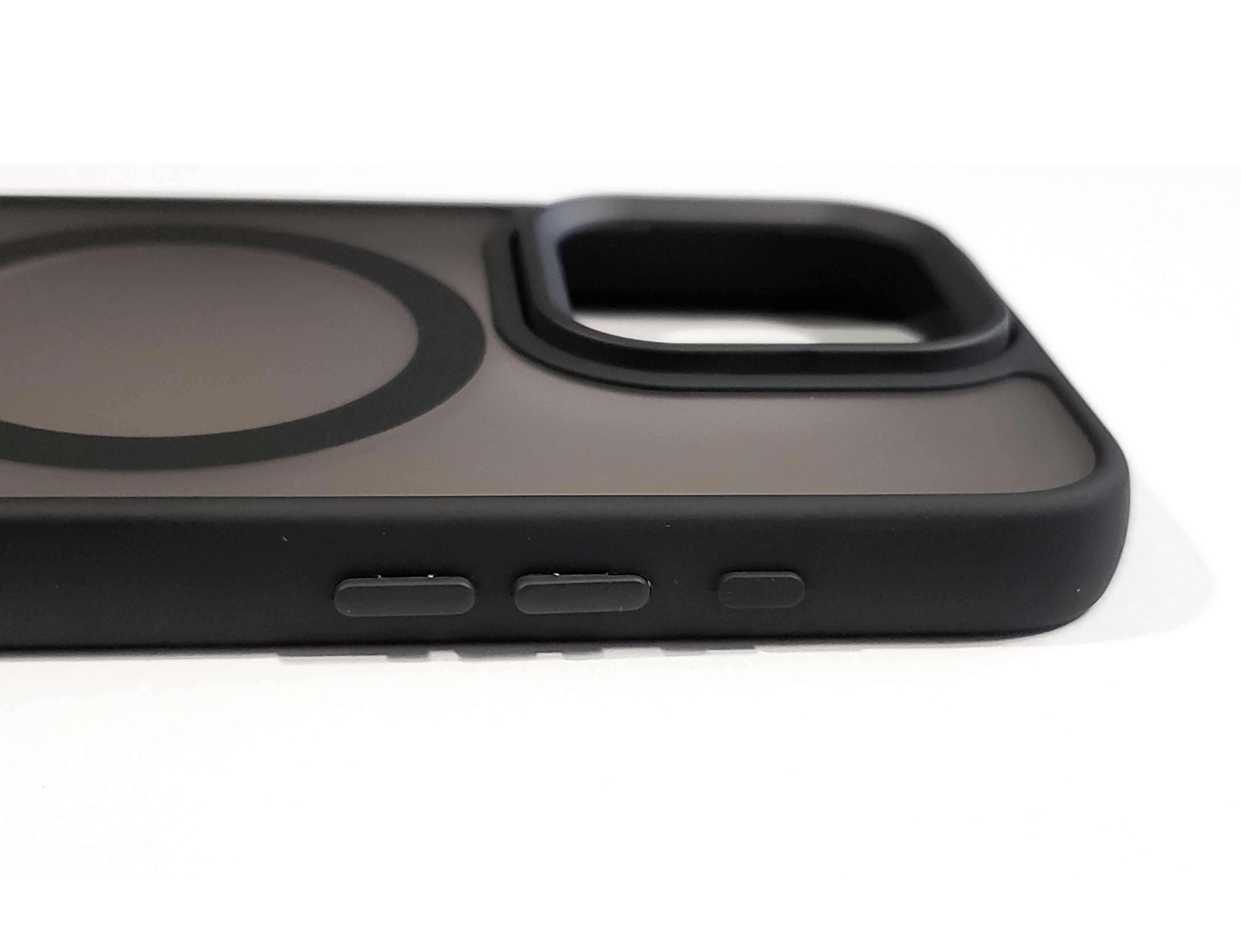 Чохол для iPhone 13/14/15/16/Pro/ProMax з MagSafe чорний матовий чехол