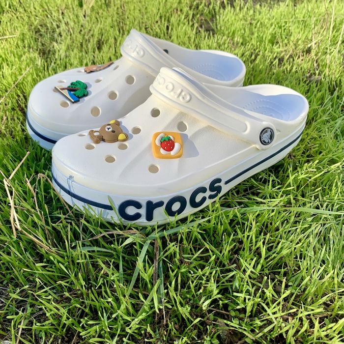 Крокси Crocs білі 37, 38, 39, 41 Заміри в оголош Коробка, джиби