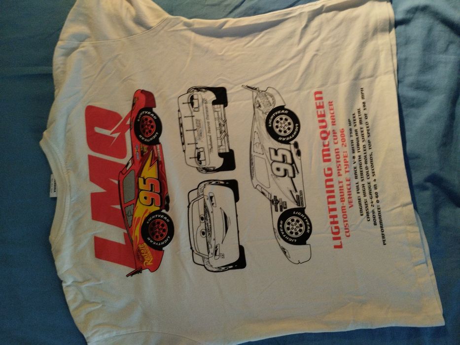 T-shirt Lightning McQueen Bershka