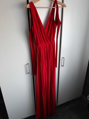 Sukienka Loola Rumba czerwona długa roz.S