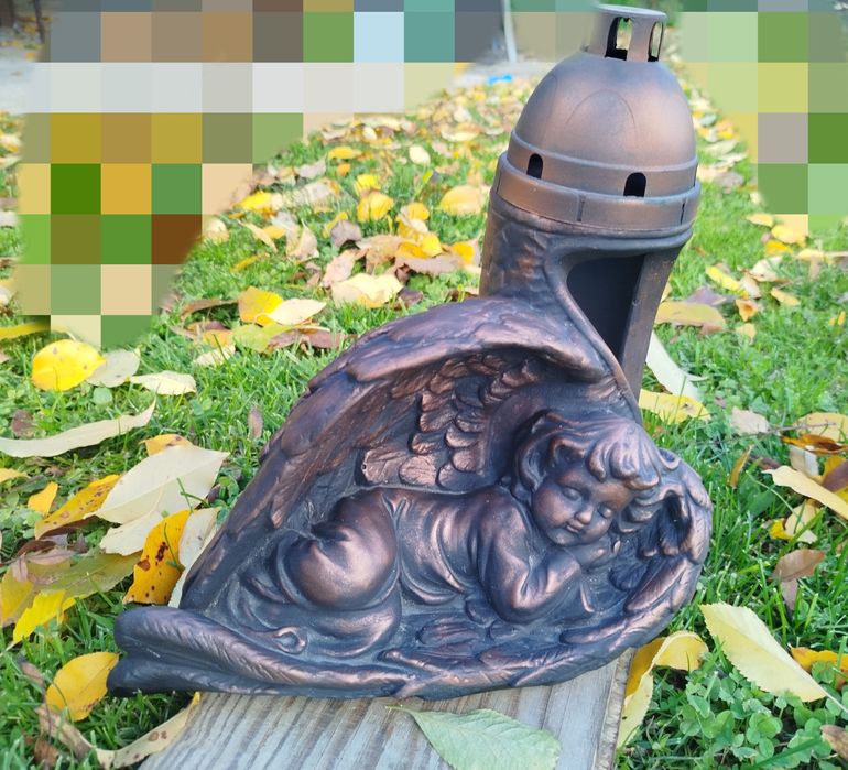 Znicze i doniczki gipsowe