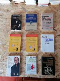 Vários livros em excelente estado