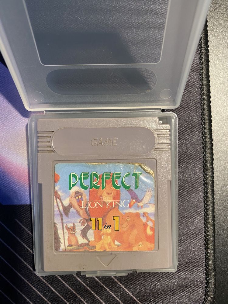 Zestaw gier Game Boy: Perfect Lion King 11 in 1
