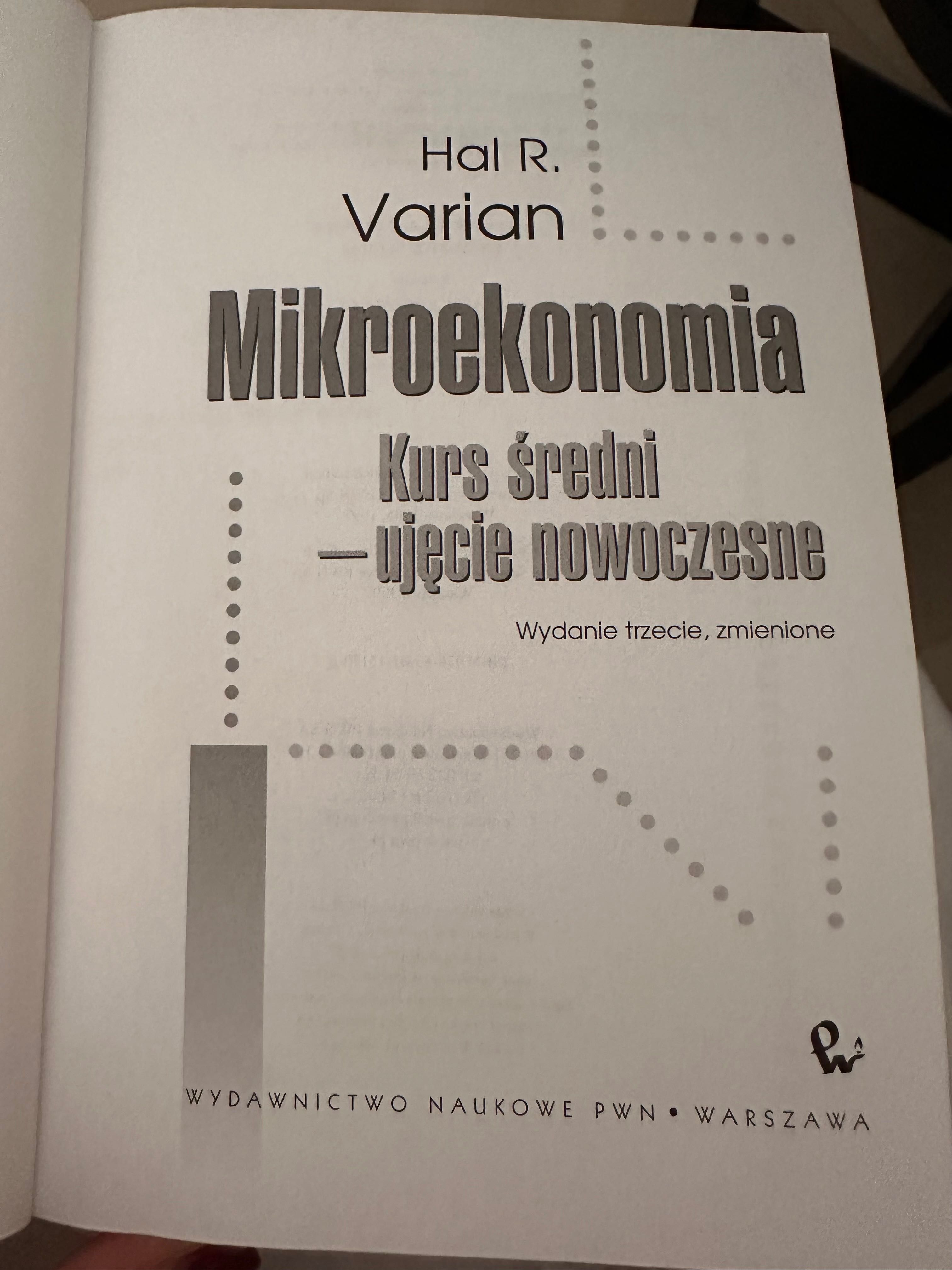 Mikroekonomia Varian Pwn wydanie trzecie