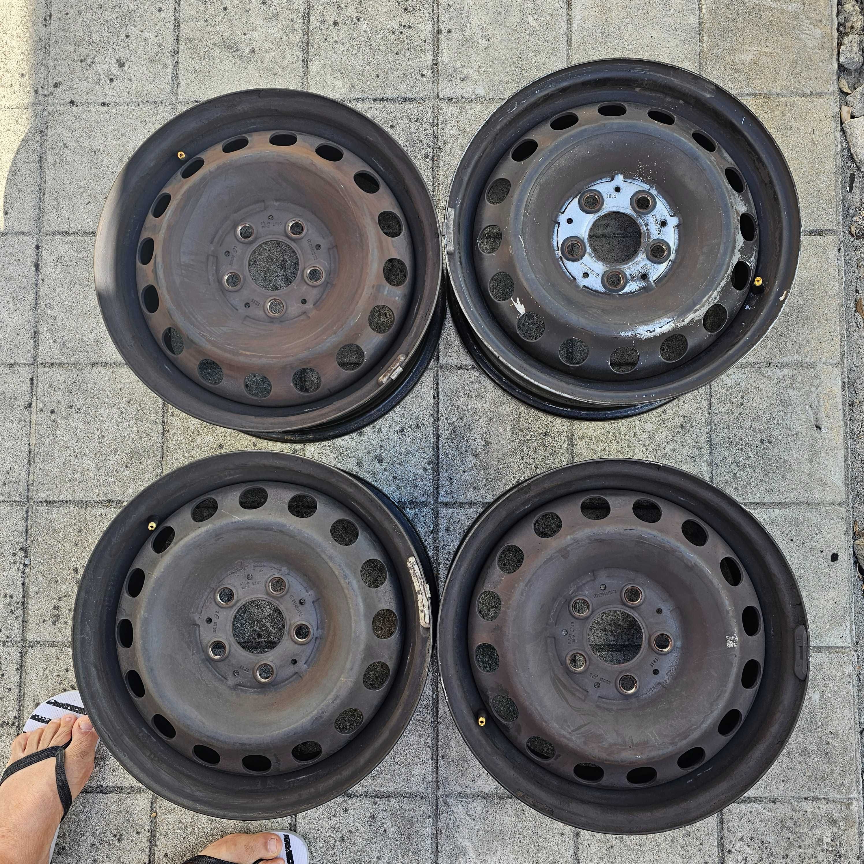 Jantes de Vito - Originais Mercedes - R-16 - Ferro