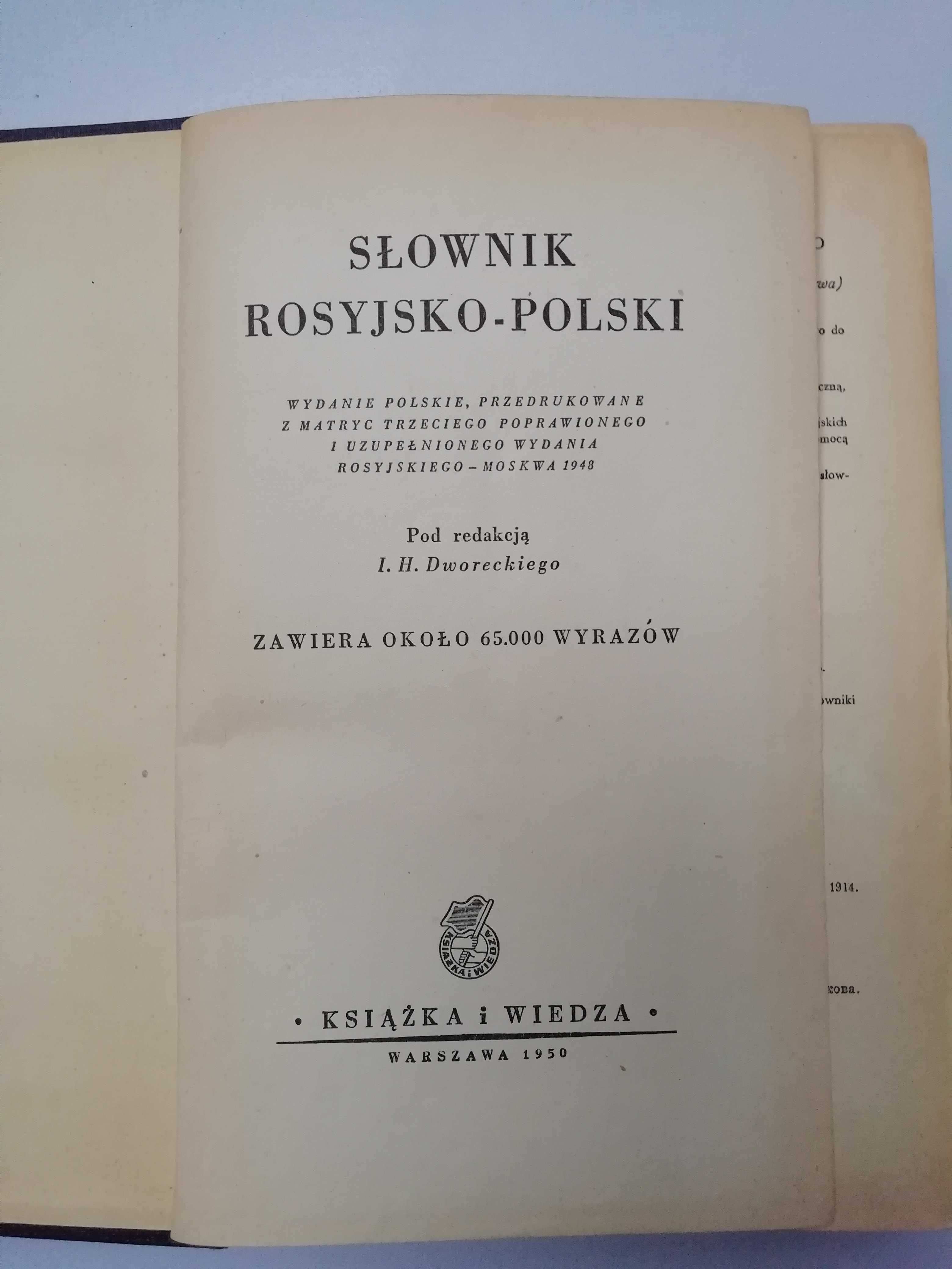 Słownik Polsko-Rosyjski i Rosyjsko-Polski