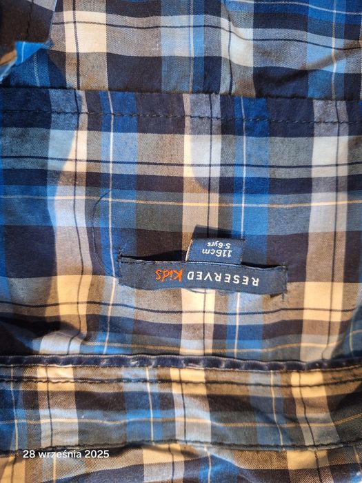 Koszula w krate Reserved 116cm