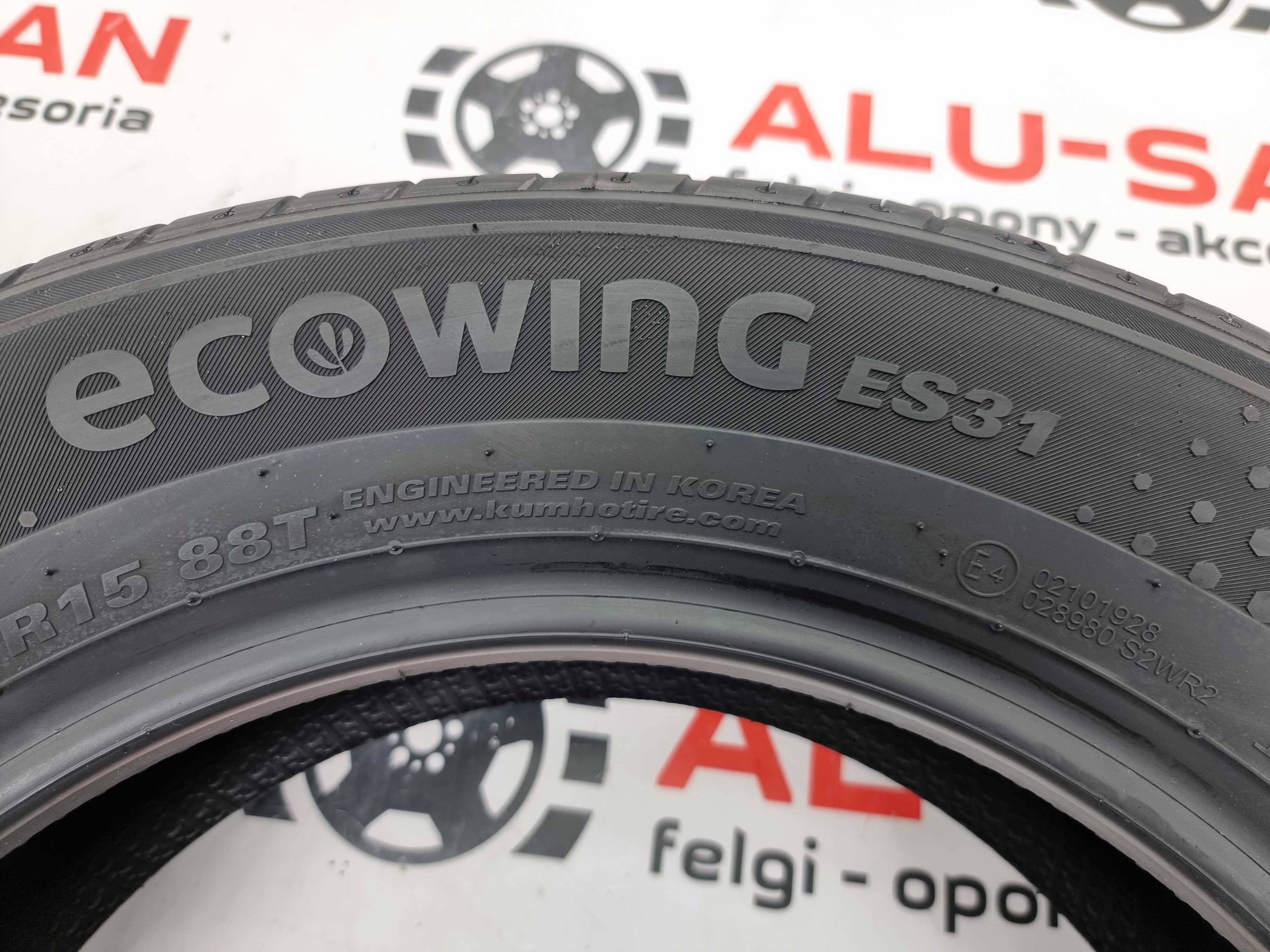 NOWE letnie OPONY 185/65R15 - KUMHO ECOWING ES31 - Montaż Gratis