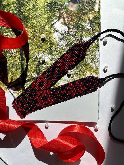 Гердани, Силянки, Прикраси з бісеру